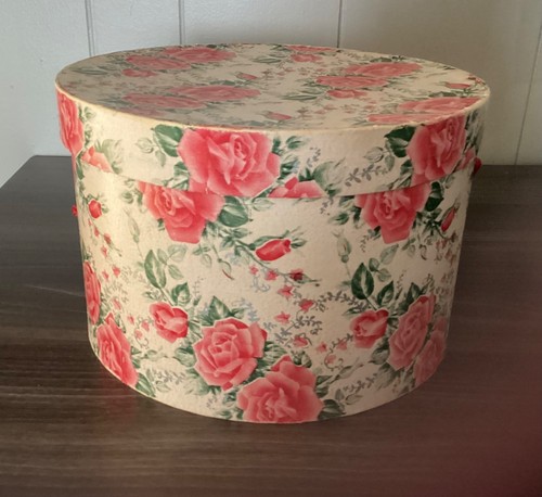 Vintage antique hat box - vintage,
